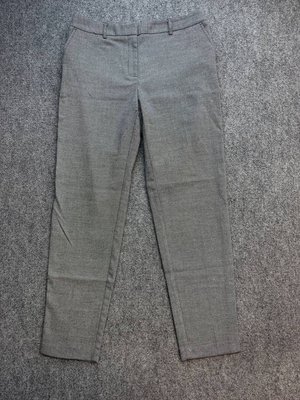 Jones New York Grace Women’s 8 Black White Micro Dot Full Length Pants